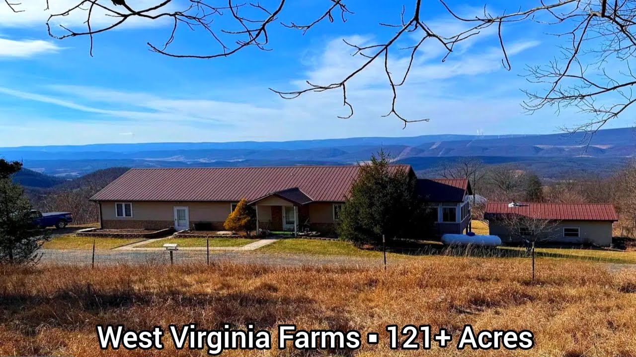 West Virginia Farms For Sale | 122+Acres | Full Off Grid Property | West Virginia Land For Sale Off