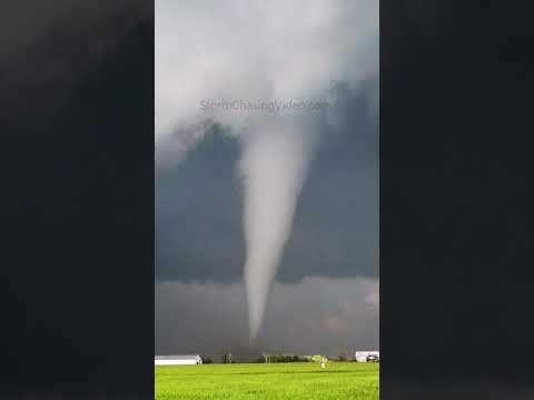 Stunning Texas Tornado! Wild April Weather #shorts
