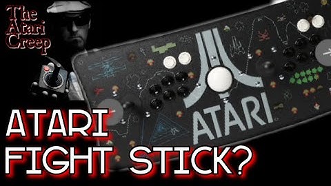 Atari Dual Fight Stick with Trackball USB from Micro Center | The Atari Creep