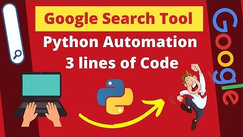 🔥Make your Google Search Tool in 3 lines of Code using Python | Hindi