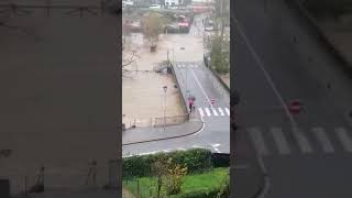 Vadeo inundaciones Asturias