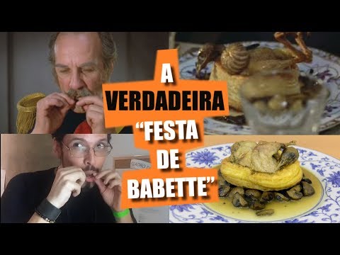 "Eu fui na "Festa de Babette" da vida real"