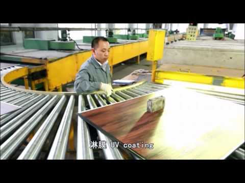 Vinyl Flooring Pvc Flooring Production Process Youtube