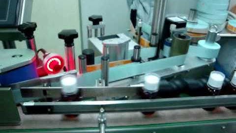 SanTuo Wrap Around Labeling Machine 三拓立式圆瓶贴标机