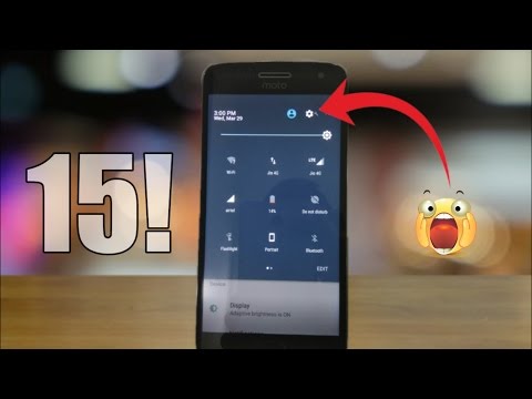 Moto G5 Plus - 15 Hidden Features!😱