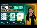 Copilot Cowork Demo Schedule Daily Tasks