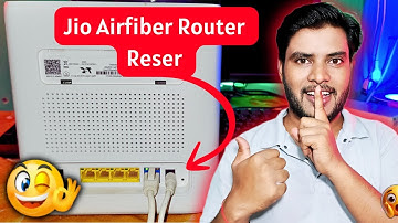 Jio airfiber router ko reset kaise kare? Jio airfiber ke router reset karne ka tarika| #jioairfiber