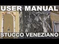 Creama Bianco Stucco Veneziano Wowcolor | User Manual | Venetian Plaster Art Marble Imitation