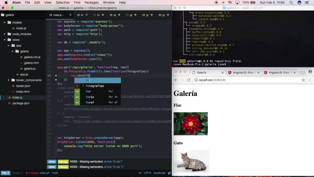 Tutorial Node Persistencia con Sequelize - YouTube