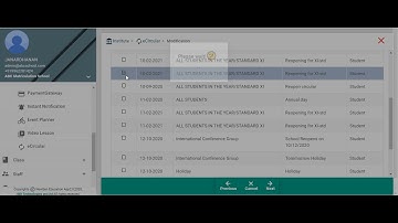 How to Modify the E-Circular in NewgenEducationApp?
