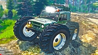 УТОПИЛИ УАЗ - SPINTIRES