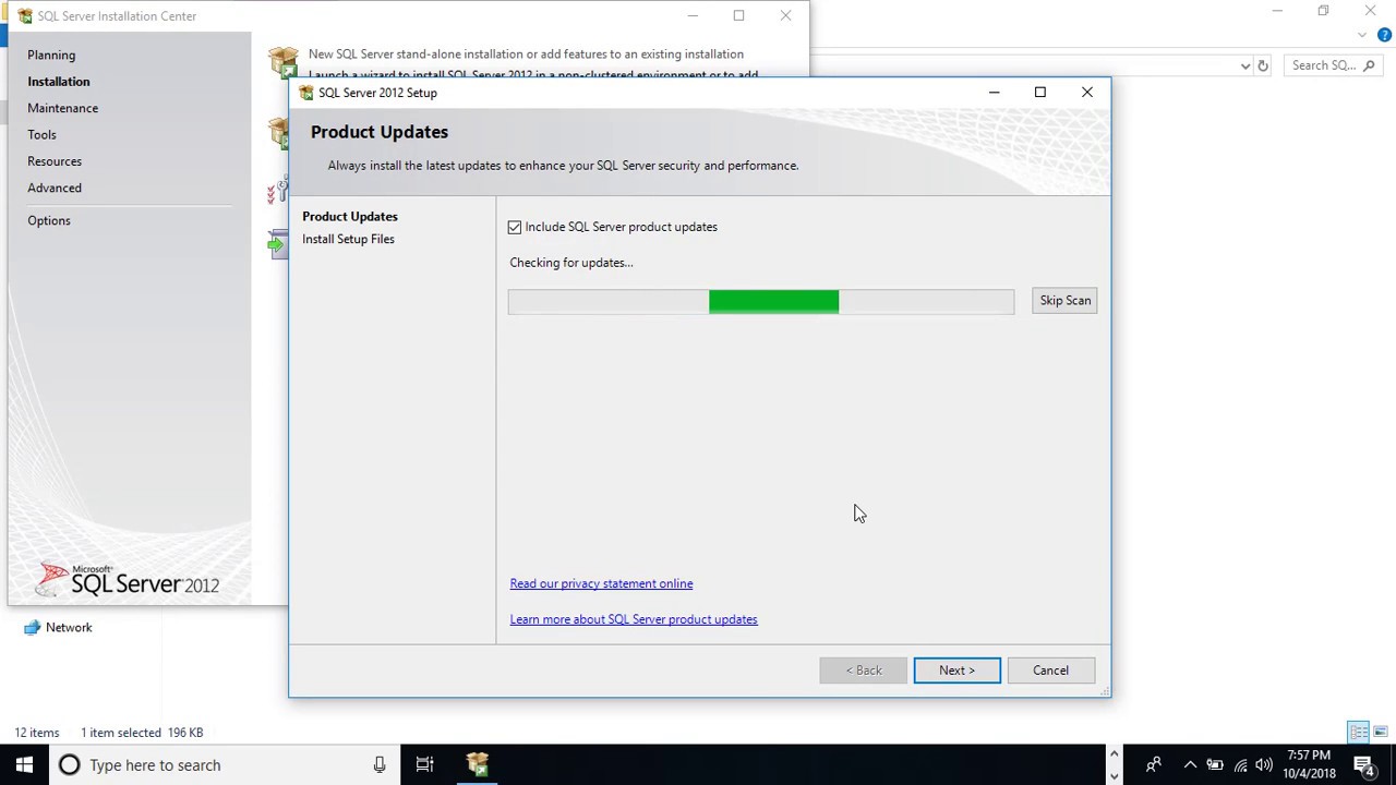 SQL SERVER 2012 Installation -LGU- - YouTube
