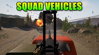 Squad Vehicles Exclusive First Look! Alpha V7 Gameplay