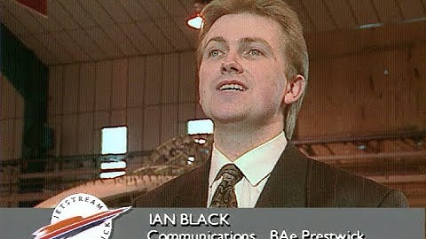 Backstage - behind the scenes of BAE Jetstream 41 aircraft Roll Out 27 March 1991