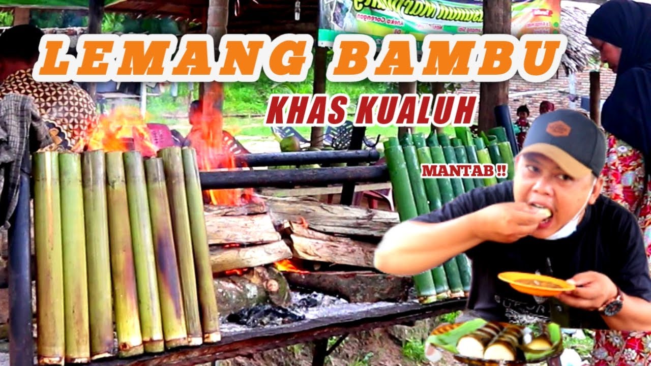 CITARASA GURIH & LEGIT LEMANG KETAN BAMBU KHAS KUALUH ! Street food Indonesia
