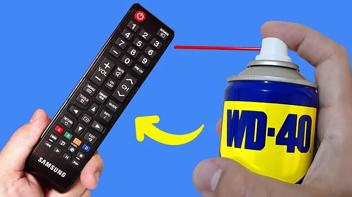 Take a Common WD 40 and Fix All Remote Controls in Your Home! How to Repair TV Remote Control Easy!