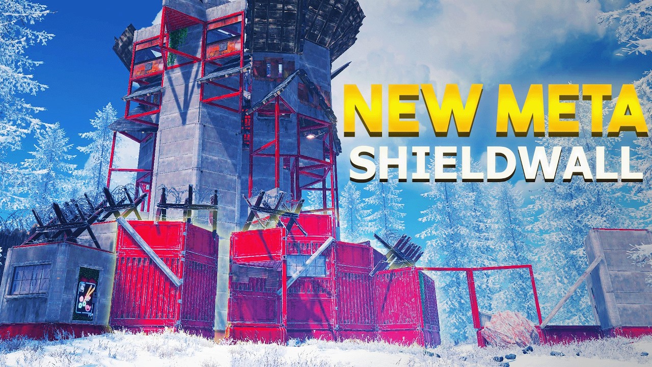 Pb Shield Frame Rust The Phalanx – UNRAIDABLE Compound for Duo/Trios (Shieldwall) | Rust ...