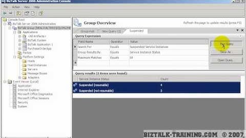 BizTalk 2006/R2 - 03-06 Cleaning-Up Suspended Messages