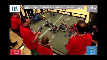 Winning the quarterfinals with a technicality (VEX tipping point 2021-2022)