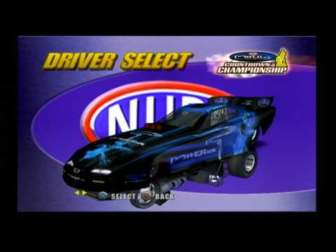 NHRA Dragracing Countdown to the Championship - PS2 (2007)