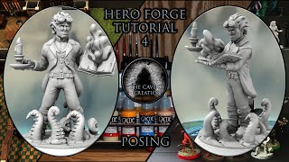 Heroforge Tutorial #4,  Posing