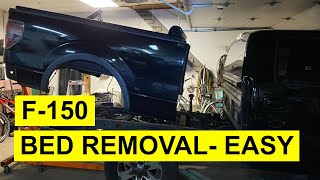 Ford F-150 6.5 ft. Bed Removal on SuperCrew Cab - Easy Step-By-Step