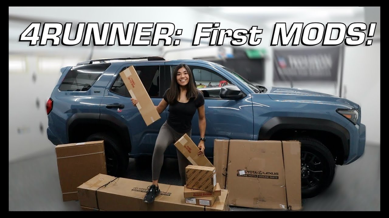 BUILDING a NEW Toyota 4Runner! 6th Gen First Mods