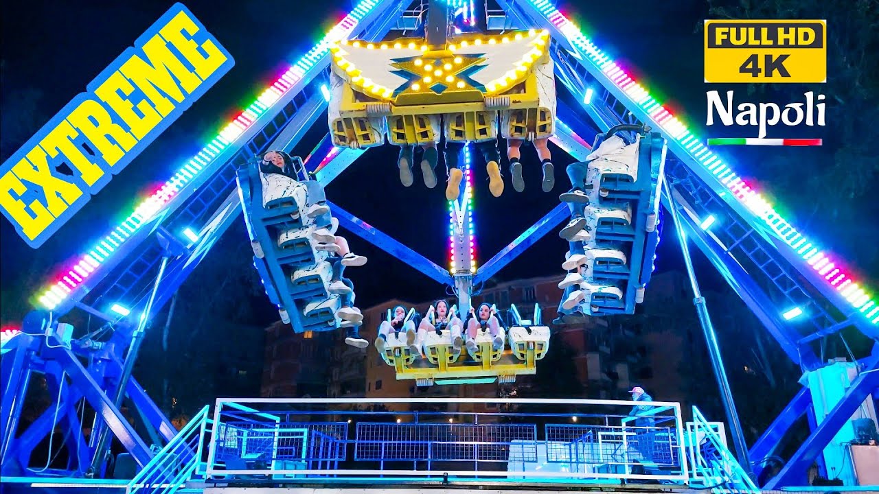 EXTREME Napoli 🇮🇹 Ride -Giostre 2022 / Luna Park