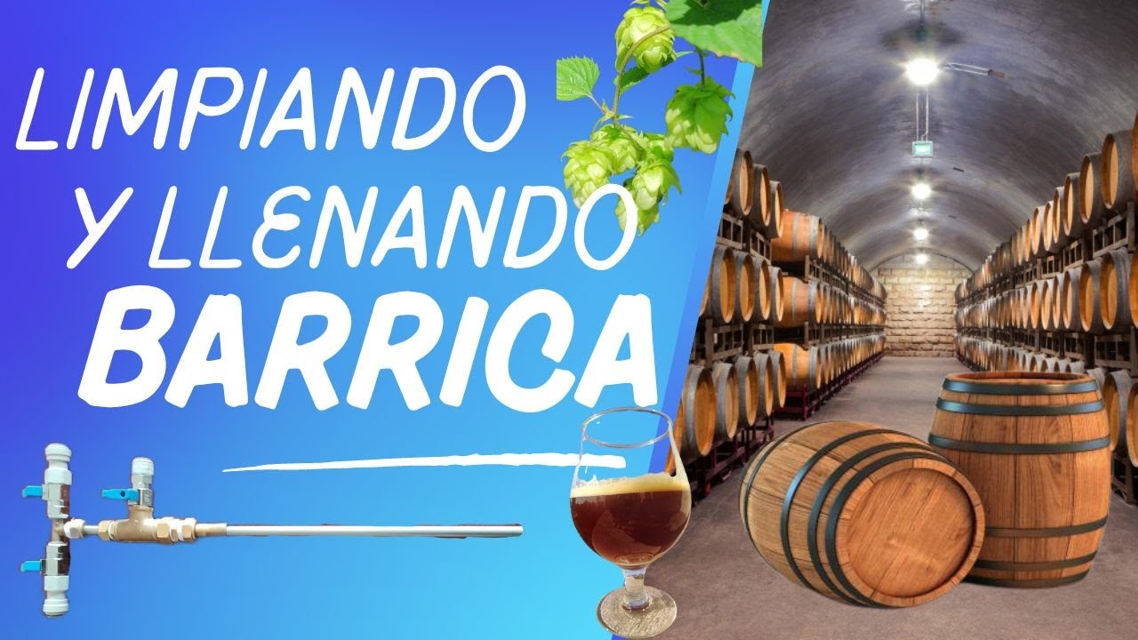 Limpiando Barricas de Roble, Llenando Barrica con Barley Wine, Homebrew, Cerveza Artesanal Saga