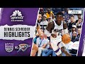 Dennis Schröder highlights: Watch Kings guard score 21 points in loss to Thunder | NBCS California