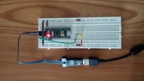 STM32F103C8 LED Blinking