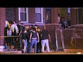 Scene of Shamiya Adams shooting