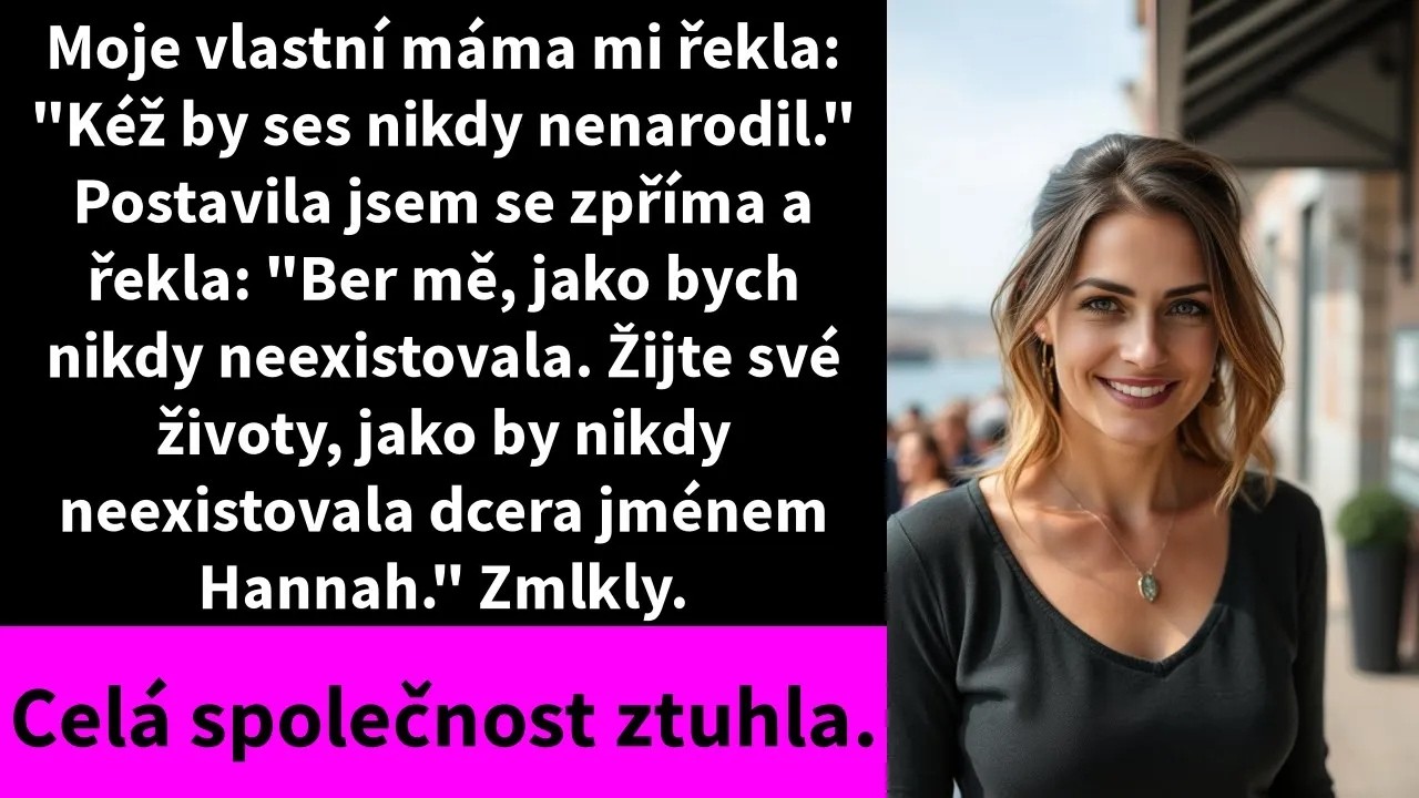 Seděla jsem v té luxusní restauraci, obklopená lidmi, kteří mě měli milovat, a poslouchala, jak nadšeně plánují budoucnost mé sestry – budoucnost, kterou jsem financovala z peněz, na které jsem...