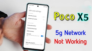 How to Fix Network Problem in Poco X5 | Poco X5 me 5G Network Nahi aa Raha Hai