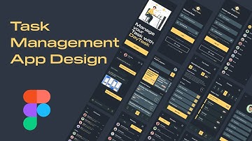 Task Management App Design Using Figma