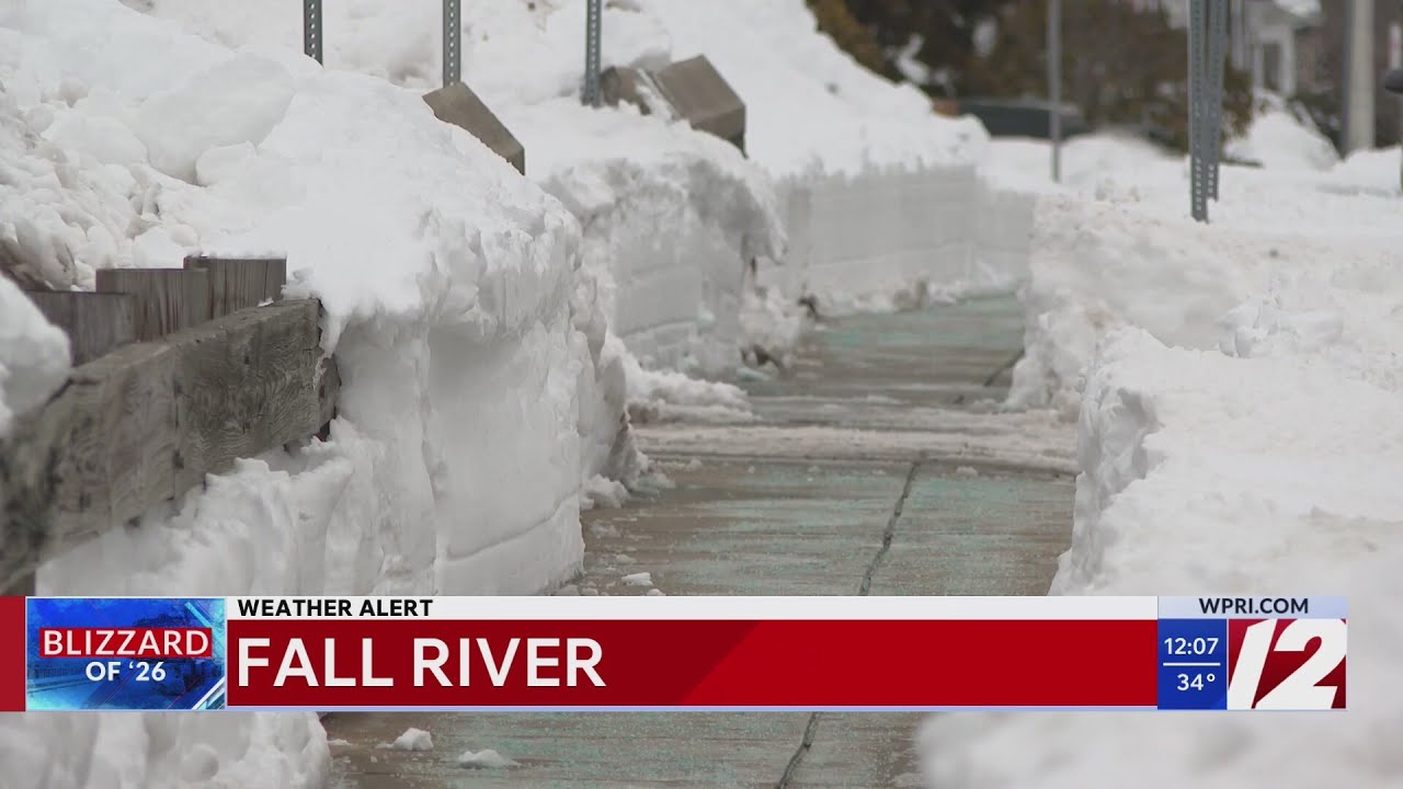 Some Fall River residents still stranded due to massive drifts