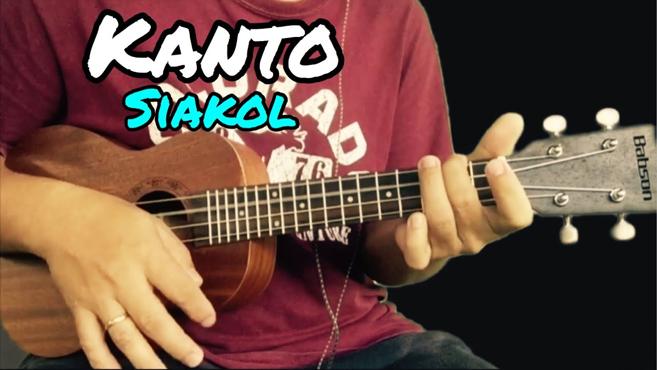 Kanto Siakol Ukulele Tutorial With Lyrics and Chords YouTube