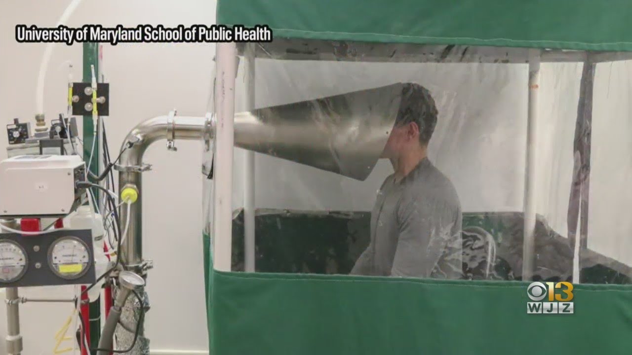 Maryland Researchers Use Machine To See How Coronavirus Spreads