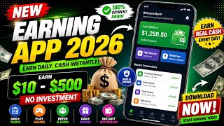 Earn Money Online 2026 – Daily Cash Rewards & Task Earning App|| Explaind in video screenshot 4