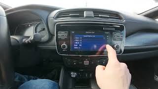 Nissan Leaf II – How to Assign Radio Station to Preset