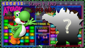 Tetris Attack | Stages 9 - 12 | Super Hard Mode