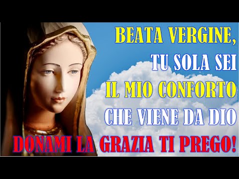 Beata Vergine, Tu Sola Sei il Mio Conforto che Viene da Dio | Donami la Grazia Ti Prego!