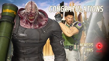 Marvel vs. Capcom: Infinite - Arcade Mode - Very Hard - Chris Redfield & Nemesis