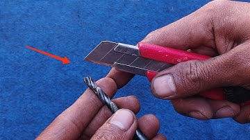 Veel mensen weten niet hoe ze boren moeten slijpen met een frees.