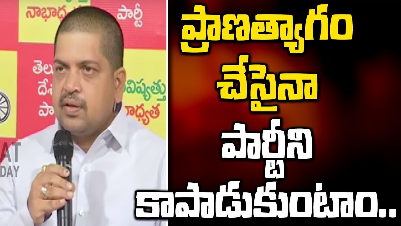 TDP Spokesperson Kollu Ravindra Targets YCP Rajya Sabha MP Vijay Sai Reddy Over TDLP Merger In BJP