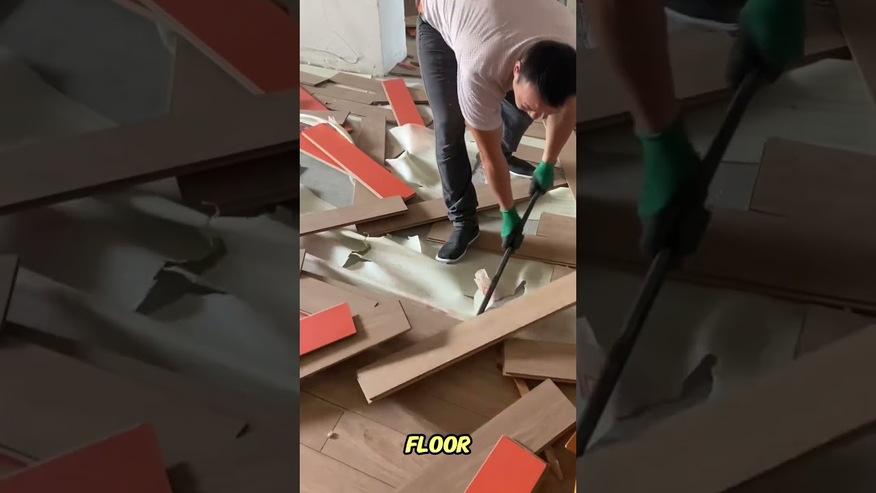 New Tool Makes Floor Removal Effortless Say Goodbye to Back Pain