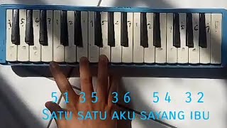 Not Pianika Satu Satu Aku Sayang Ibu || Pianika Friends