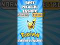 Eevee and Pikachu Fusion! #shorts #pokemoninfinitefusion #pokemon #romhack #fangame