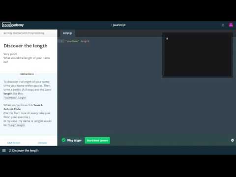 codecademy-Getting Started with Programming 1-1~1-5