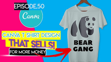Canva T Shirt Design |  Make Money Online From Redbubble In 2020